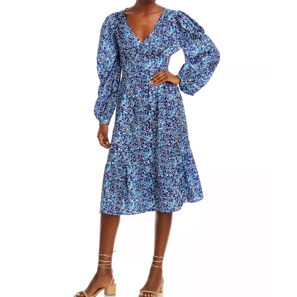 Aqua blue dress